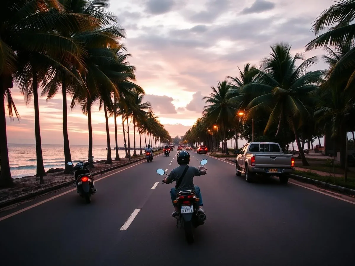 Driving in Pattaya: scooters, cars and what can go wrong